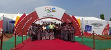 Students visited G-20 exhibition at BBSR
